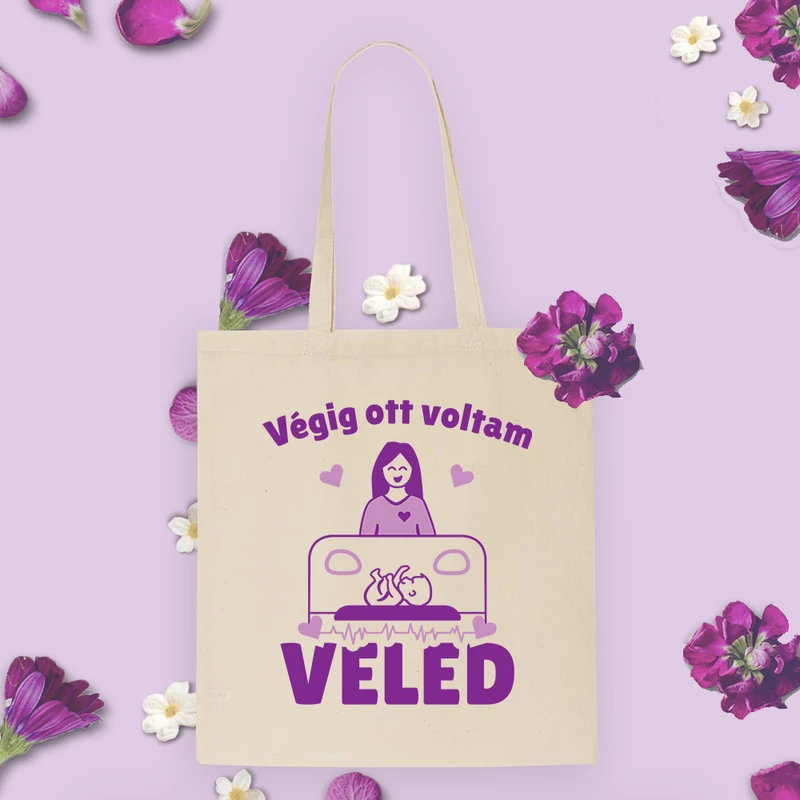 Végig ott voltam veled - Vászontáska