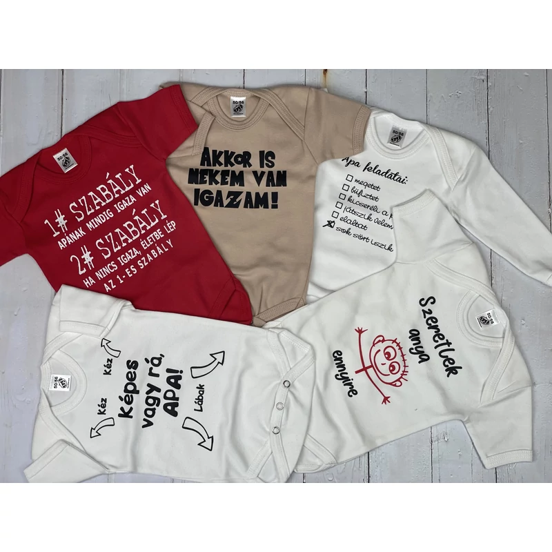 LOLka Pack Unisex 50-56 (5 db babaruha, LOLPA07)