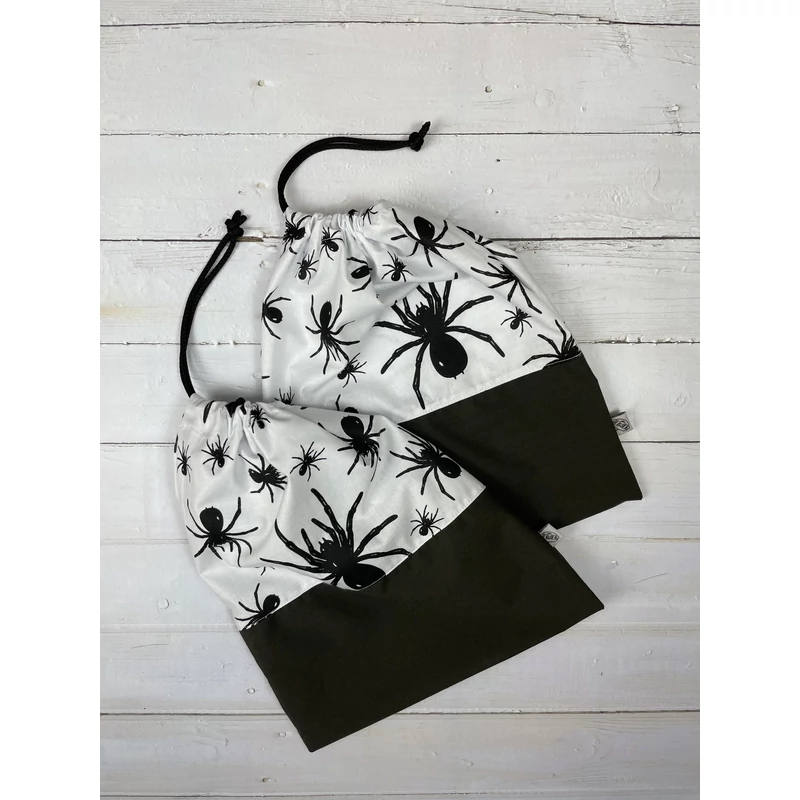 Ovizsák szett - Pókok (Mocsárbarna) - Egyedi felirattal is rendelhető