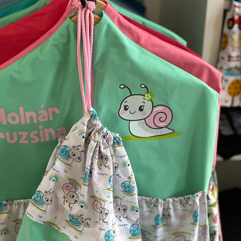 Ovizsák szett - Csigabiga (Menta) - Egyedi felirattal is rendelhető