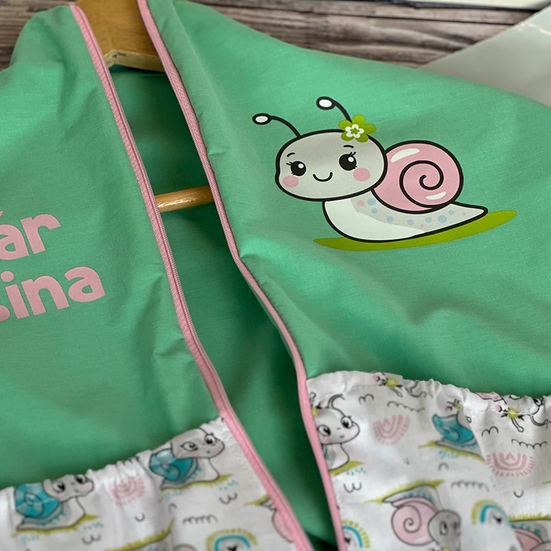 Ovizsák szett - Csigabiga (Menta) - Egyedi felirattal is rendelhető