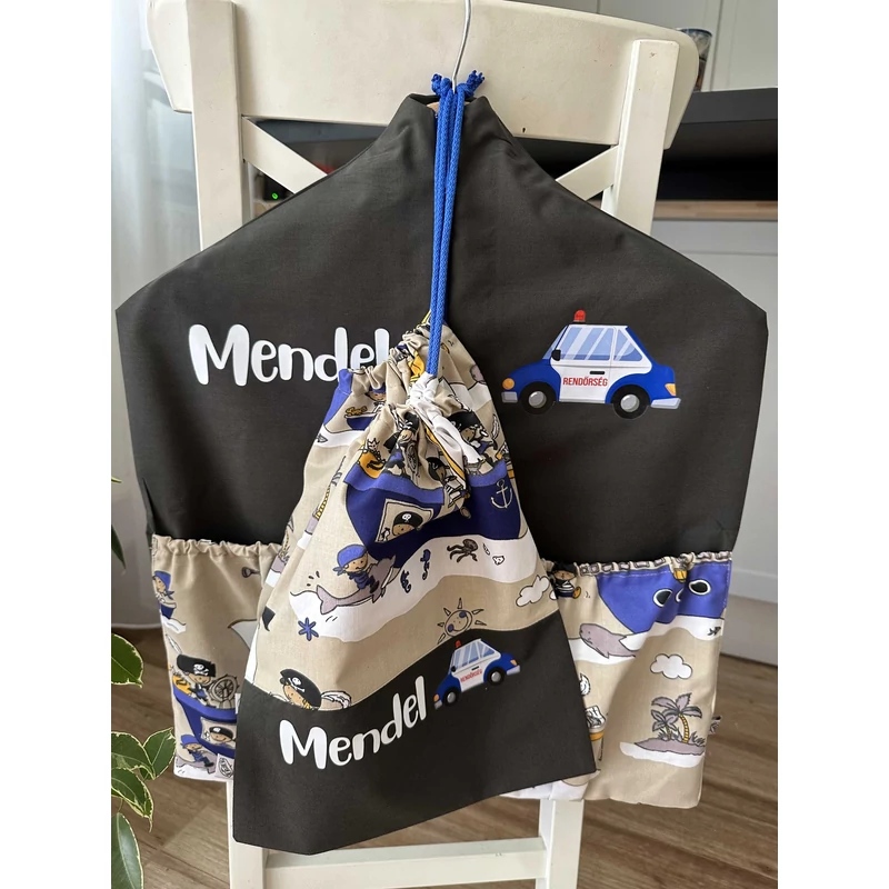 Ovizsák szett - Kalózok - Egyedi felirattal is rendelhető