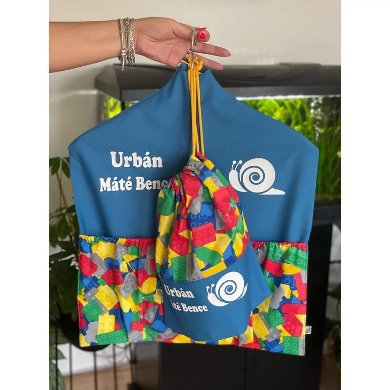 Ovizsák szett - Legó - Egyedi felirattal is rendelhető