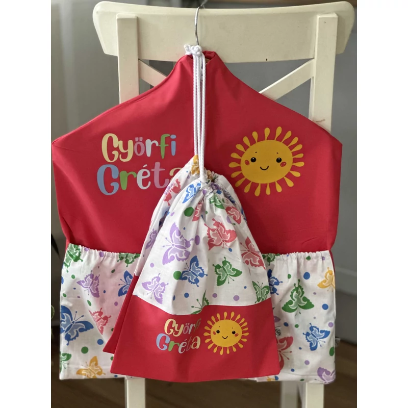 Ovizsák szett - Pillangó (Rózsaszín) - Egyedi felirattal is rendelhető