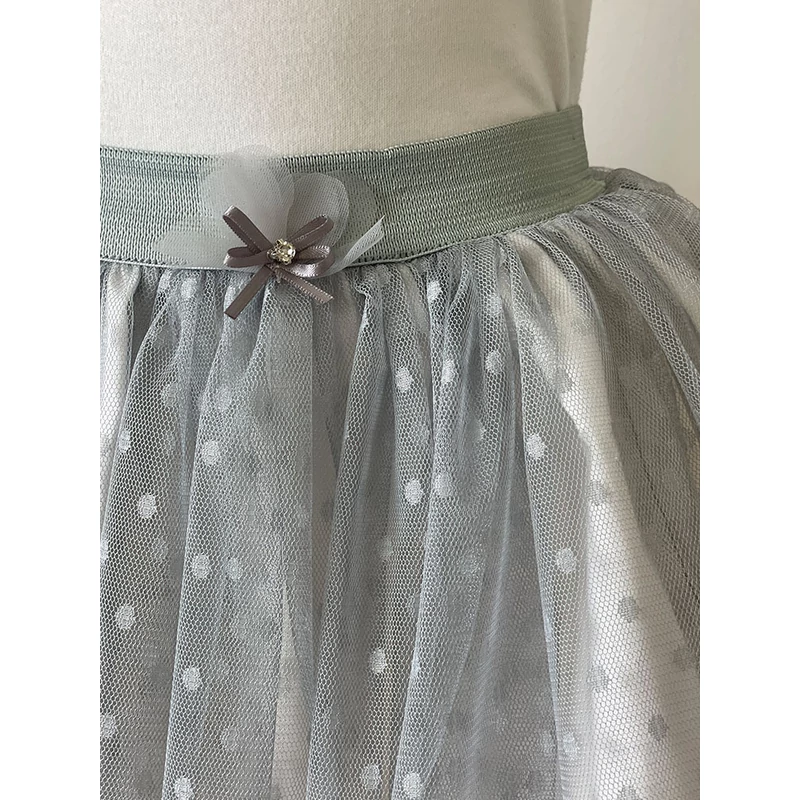 Hattyú - Tütü szett (Szürke hajpánttal)