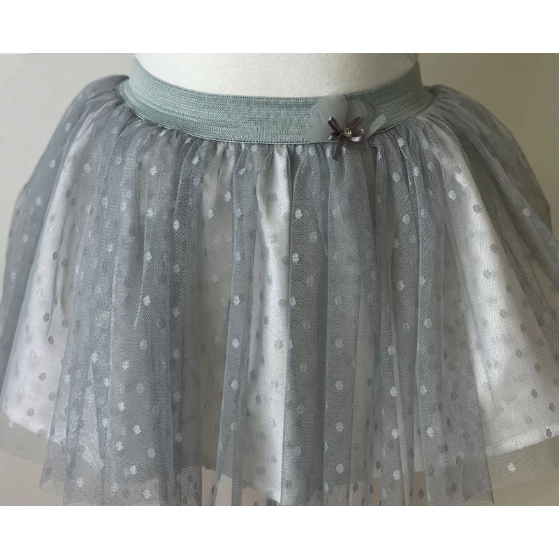 Hattyú - Tütü szett (Szürke hajpánttal)