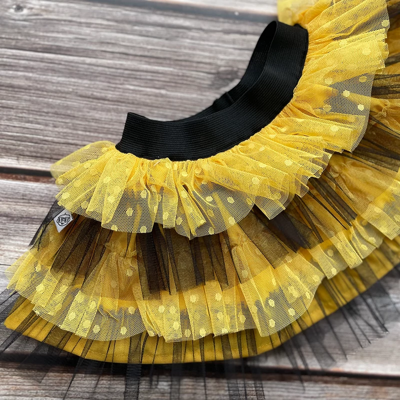 Méhecske - Tütü szett (Sárga hajpánt és ajádékdoboz)