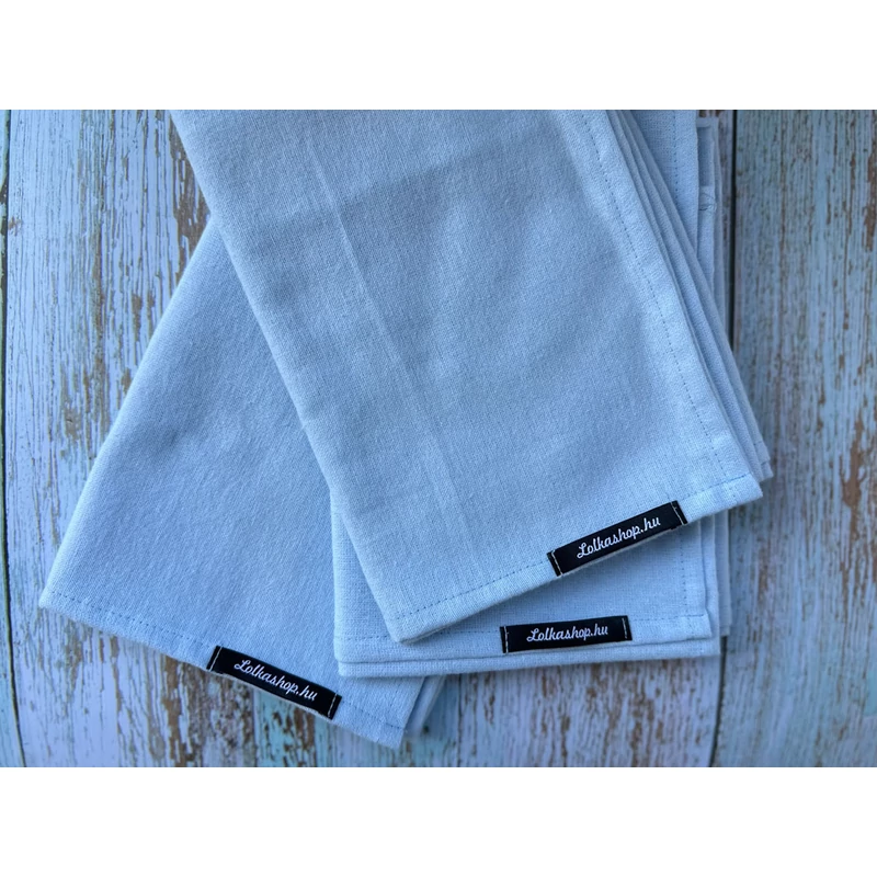 Textil Pelenka - Halványkék, egyszínű (1db)