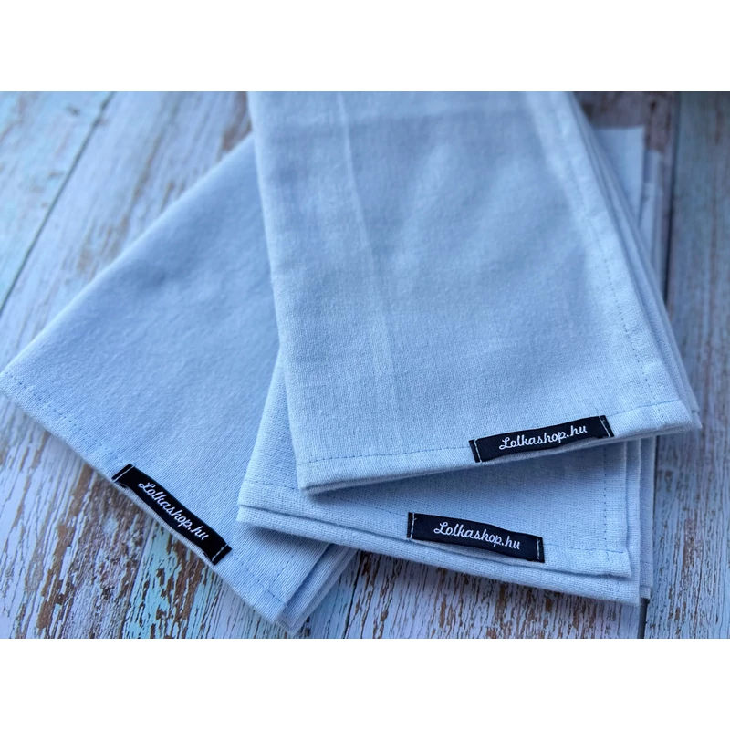 Textil Pelenka - Halványkék, egyszínű (1db)