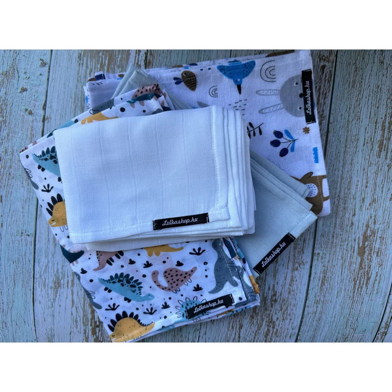 Kisfiús Textil Pelenka Csomag (4 db)