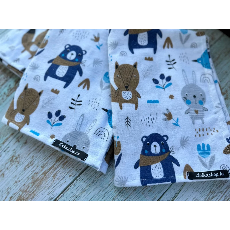 Kisfiús Textil Pelenka Csomag (4 db)