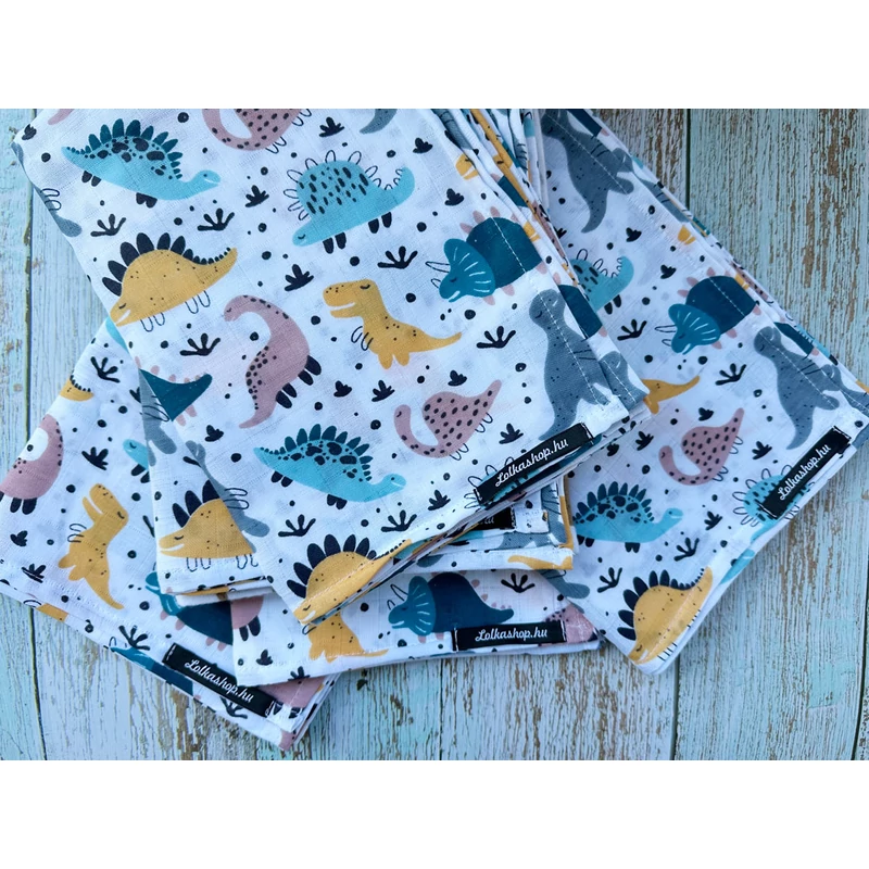 Tetra textil Pelenka - Dinók (1 db)