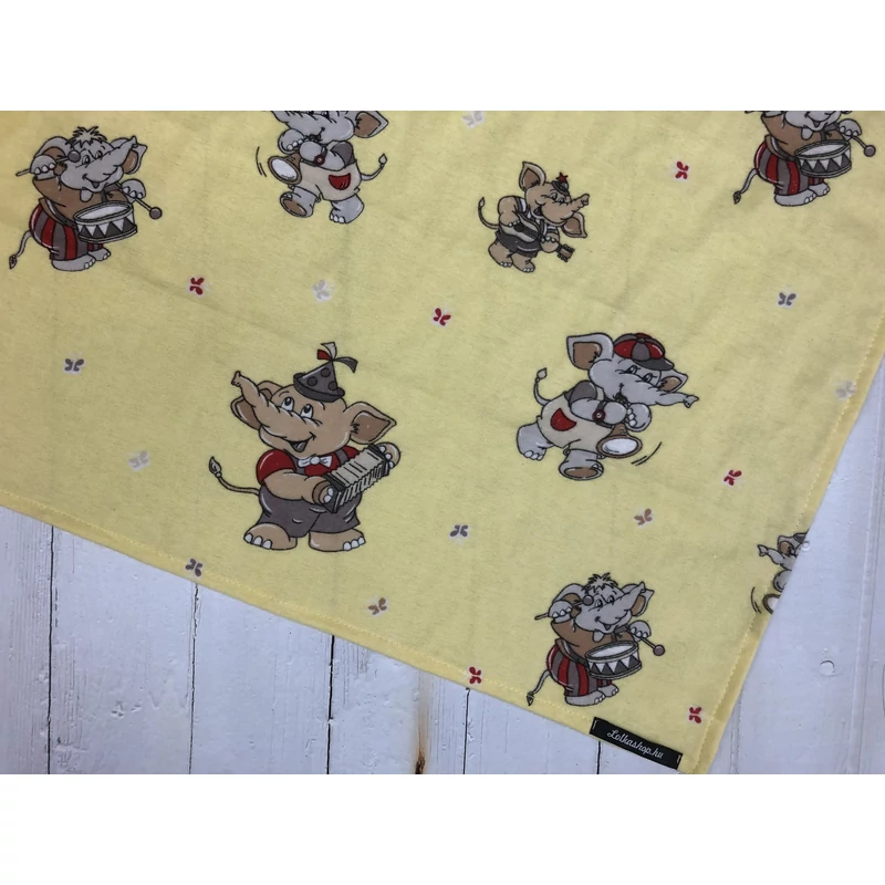 Textil Pelenka - Sárga Elefántok (1db)