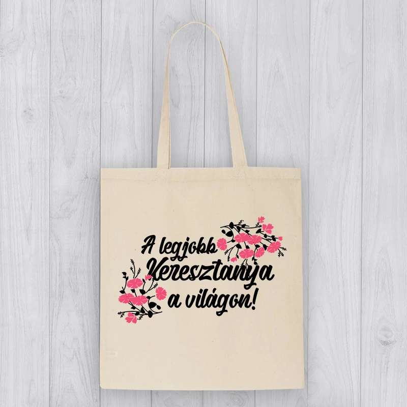 Legjobb keresztanya a világon - Vászontáska
