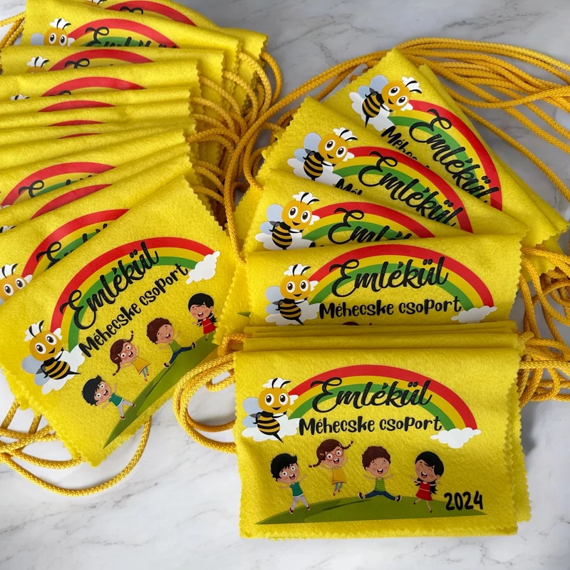 Ballagási tarisznya "Szivárvány" mintával (04A típus, egységes)