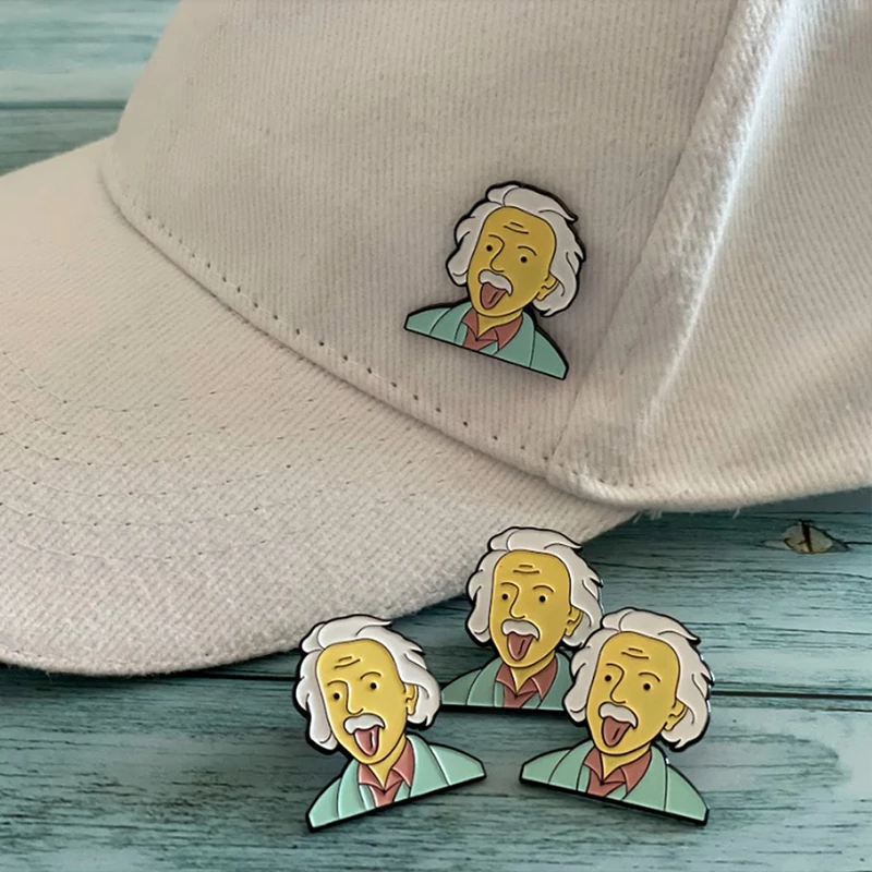 Einstein Kitűző