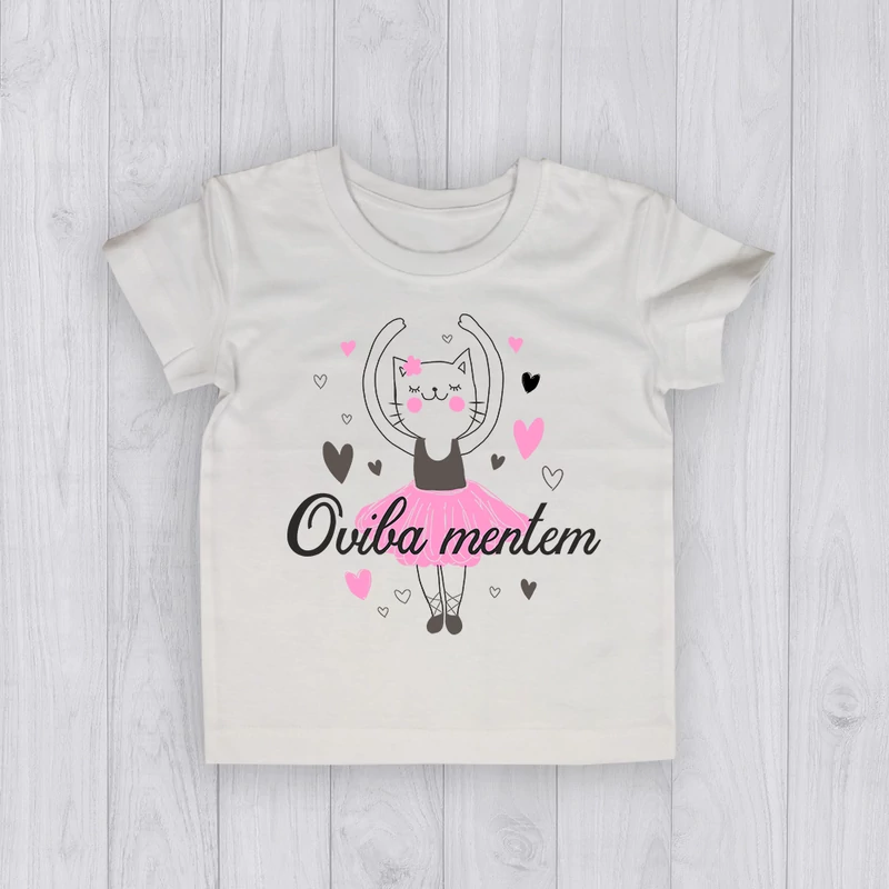 Oviba mentem (Balerina Cica)  - Gyerek póló