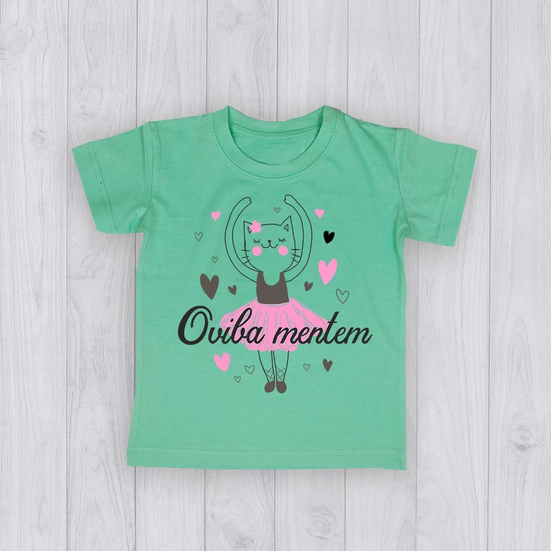 Oviba mentem (Balerina Cica)  - Gyerek póló