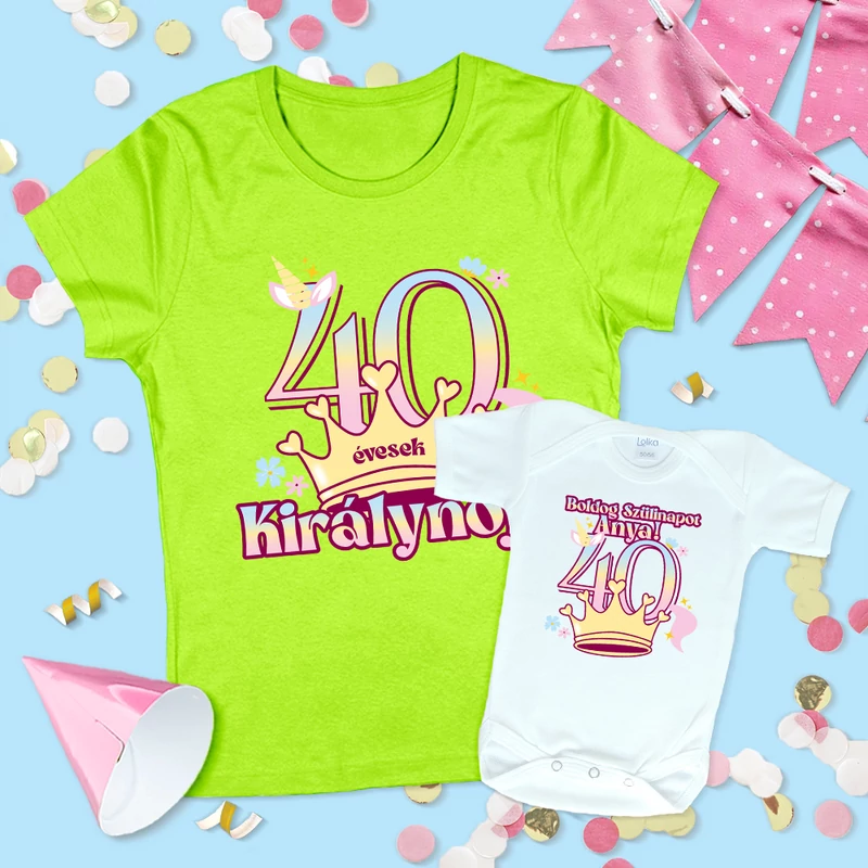 30 évesek királynője (Unikornis változat) - Családi csomag