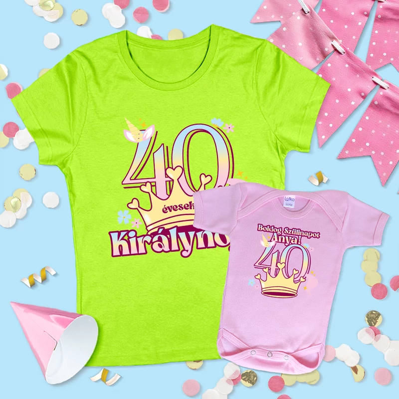 40 évesek királynője (Unikornis változat) - Családi csomag