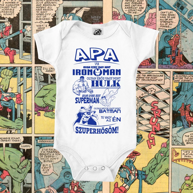 APA Te olyan eszes vagy, mint IRONMAN... - Babaruha